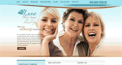 Desktop Screenshot of lunaplasticsurgery.com
